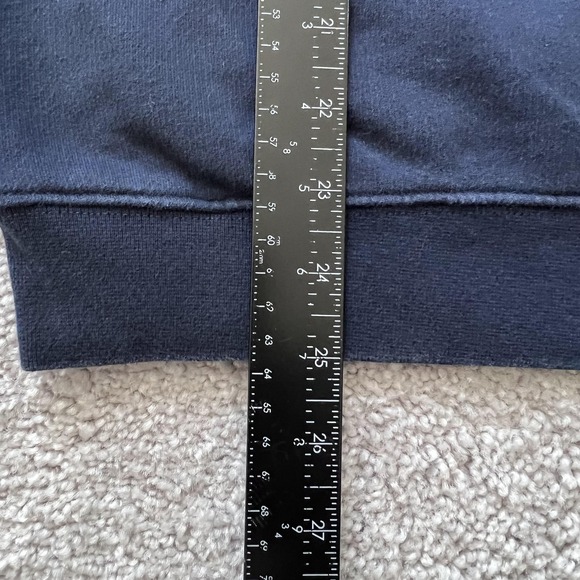 French Disorder Sweatshirt Mens Medium Navy Frenchy Rainbow Graphic Pullover - Picture 13 of 15